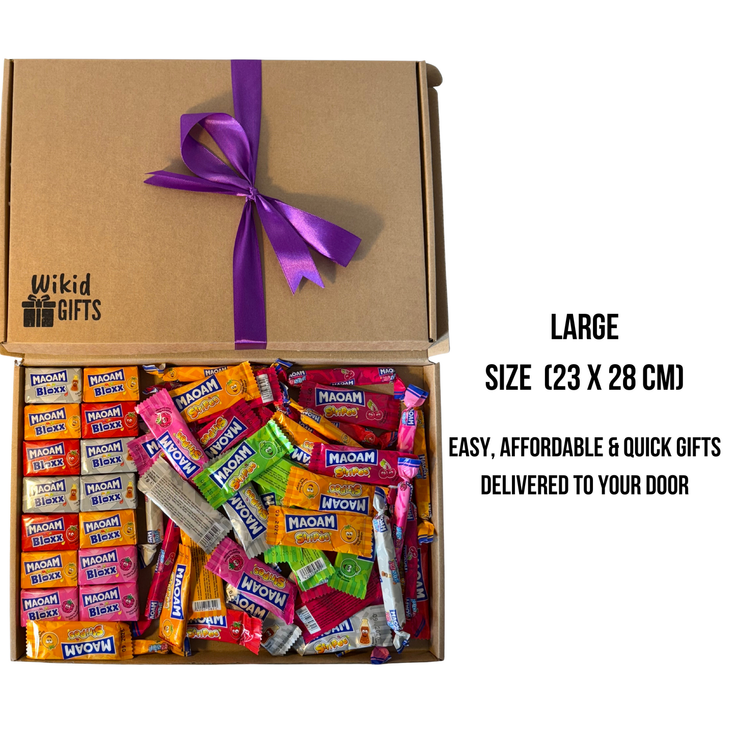Large Moam Candy Sweet Gift Box, Personalised Hamper | Birthday Gift | Christmas