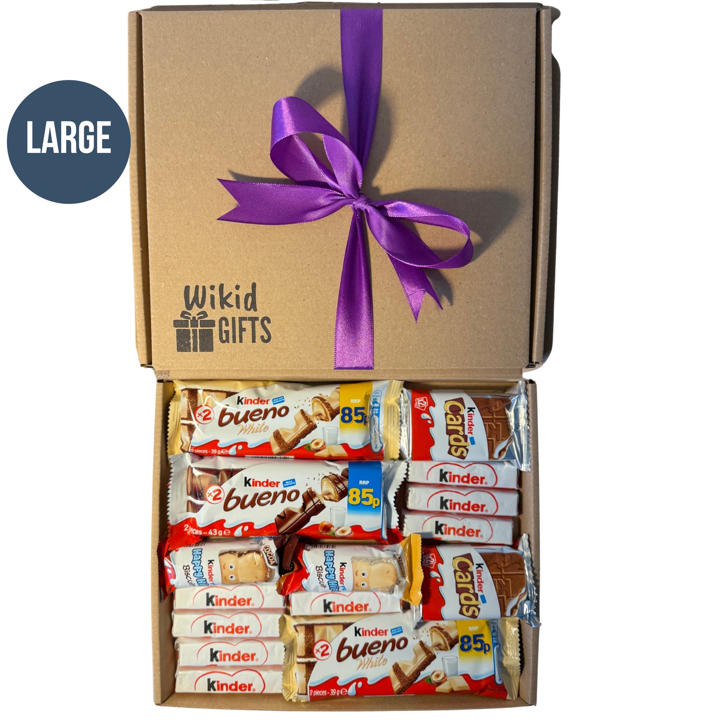 Large Kinder Chocolate Bar Gift Box, Personalised Hamper | Birthday Gift | Christmas