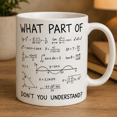 Funny Novelty Mug Gift For Maths Lovers