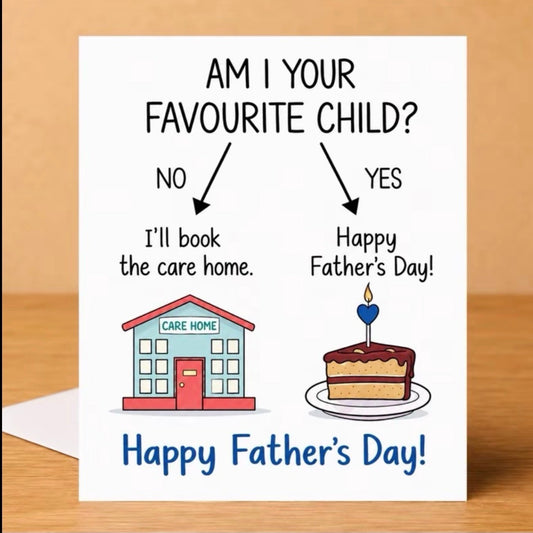 Funny Fathers Day Card