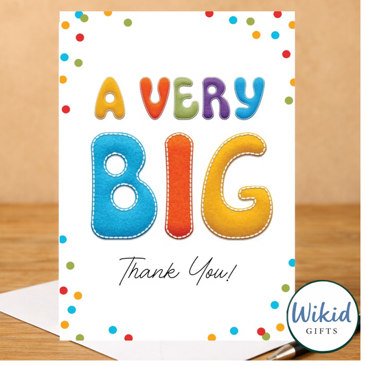 Thankyou Card - A Very Big Thankyou