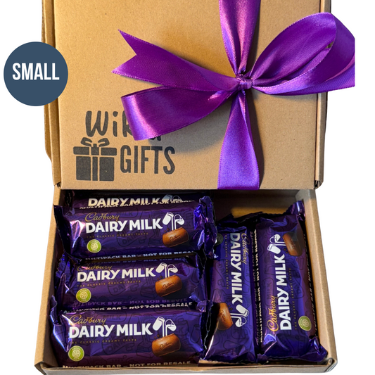 Small Cadbury Chocolate Bar Gift Box, Personalised Hamper | Birthday Gift | Christmas