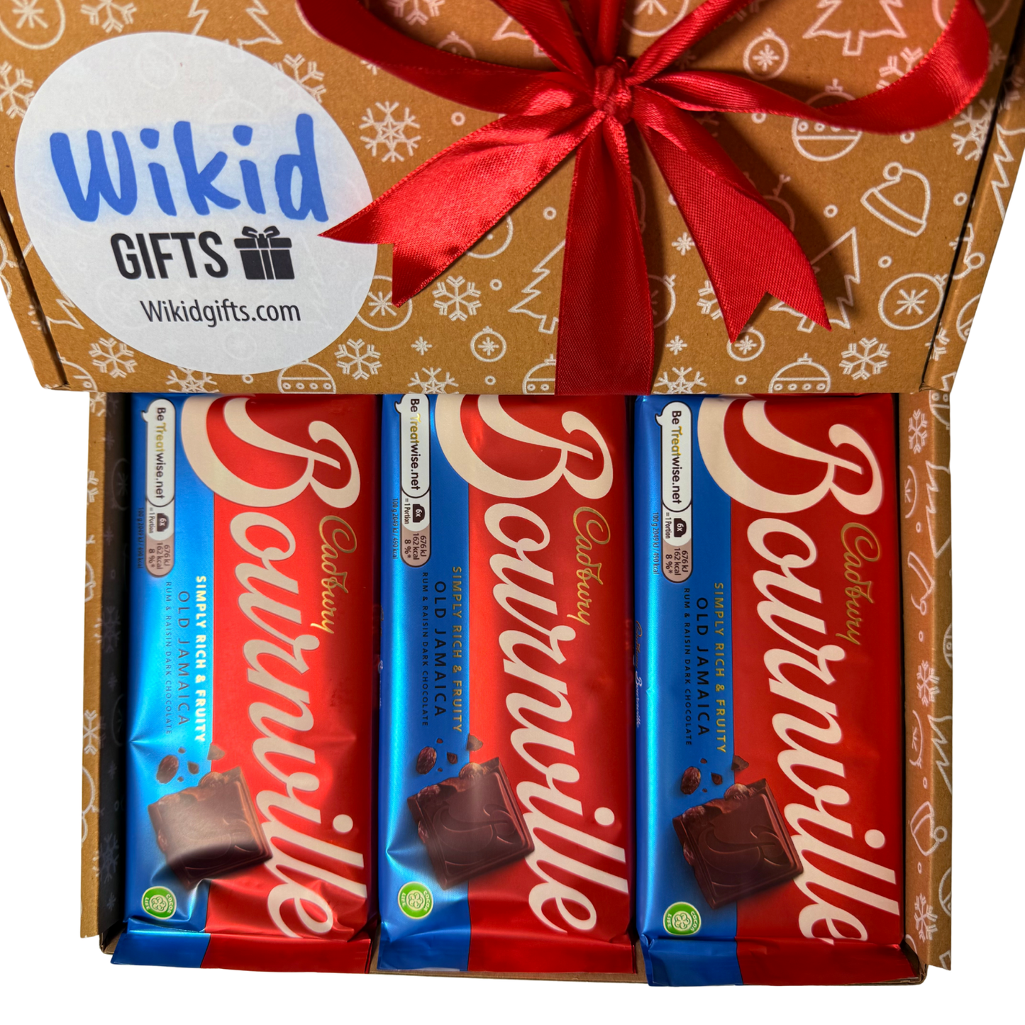 Cadbury Bournville Old Jamaica Bar Gift Box, Personalised Hamper | Birthday Gift | Christmas
