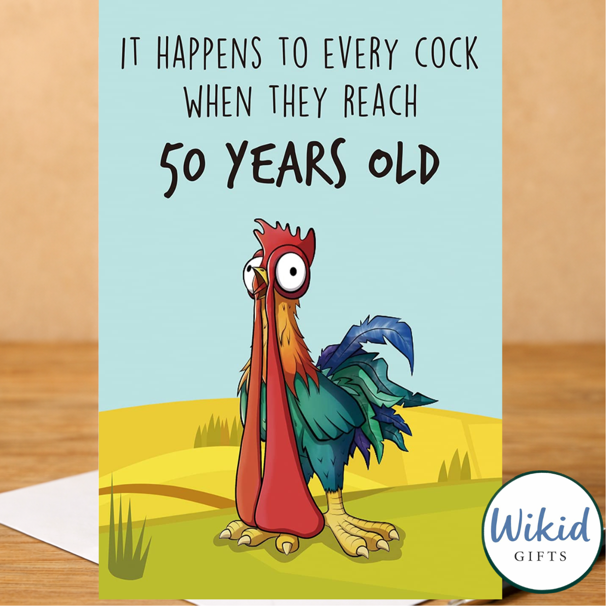 Funny 50th Birthday Card