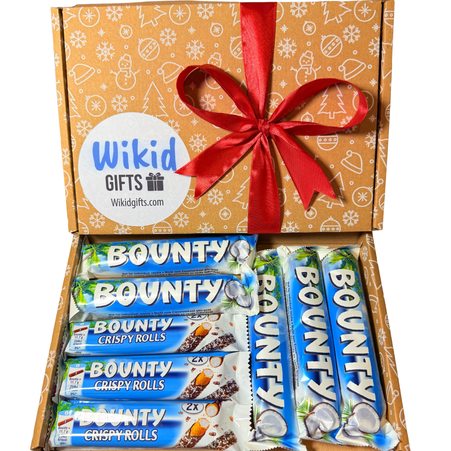 Bounty Chocolate Bar Gift Box, Personalised Hamper | Birthday Gift | Christmas
