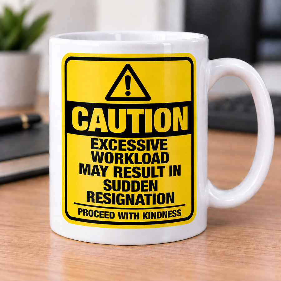 Funny Novelty Mug Gift Work Place Secret Santa Gift