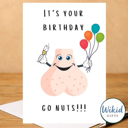 Funny Rude Birthday Card