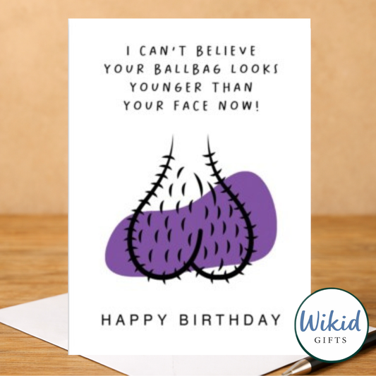 Funny Rude Birthday Card