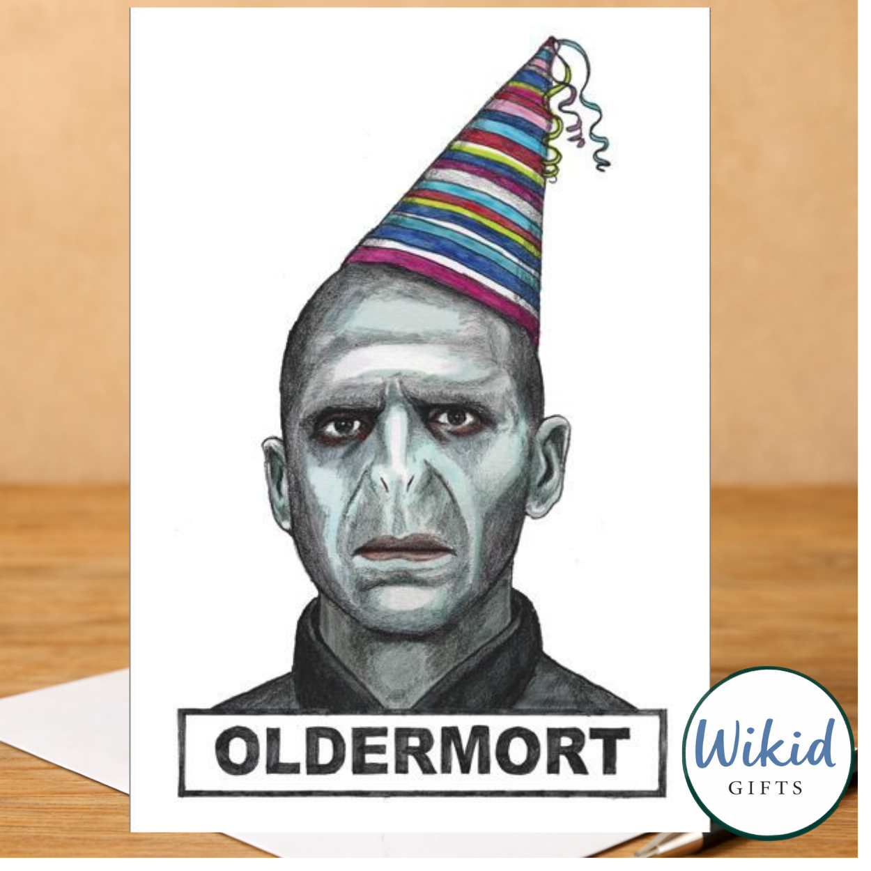 Funny Birthday Card - Oldermort