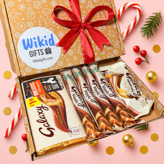 Galaxy Chocolate Bar Gift Box, Personalised Hamper | Birthday Gift | Christmas
