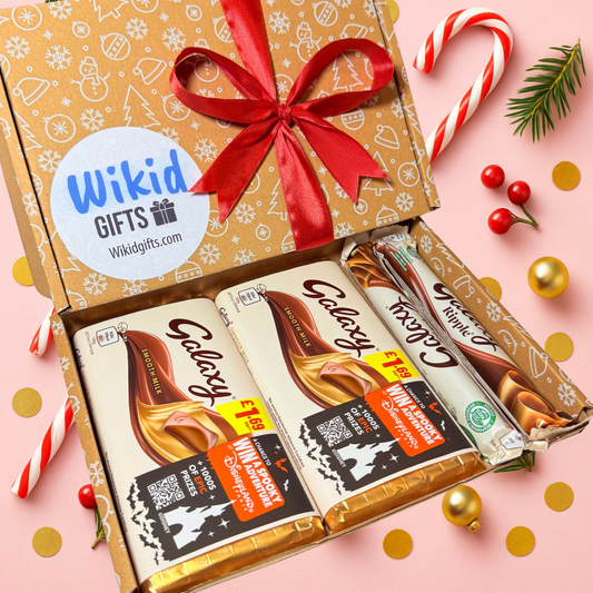 Galaxy Chocolate Bar Gift Box, Personalised Hamper | Birthday Gift | Christmas (Copy)