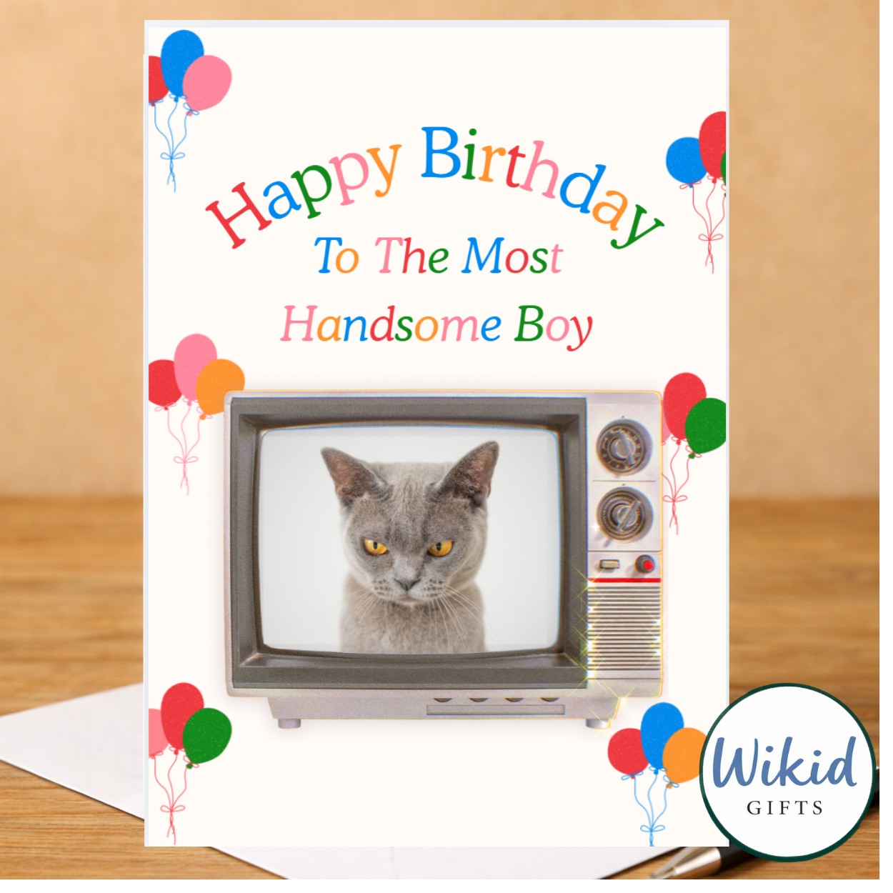 Birthday Card - To The Most Handsome Boy