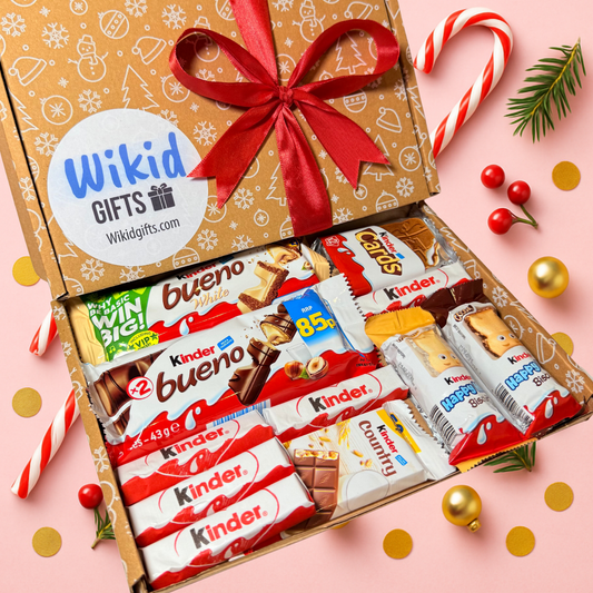 Kinder Bueno Chocolate Gift Box, Personalised Hamper | Birthday Gift | Christmas