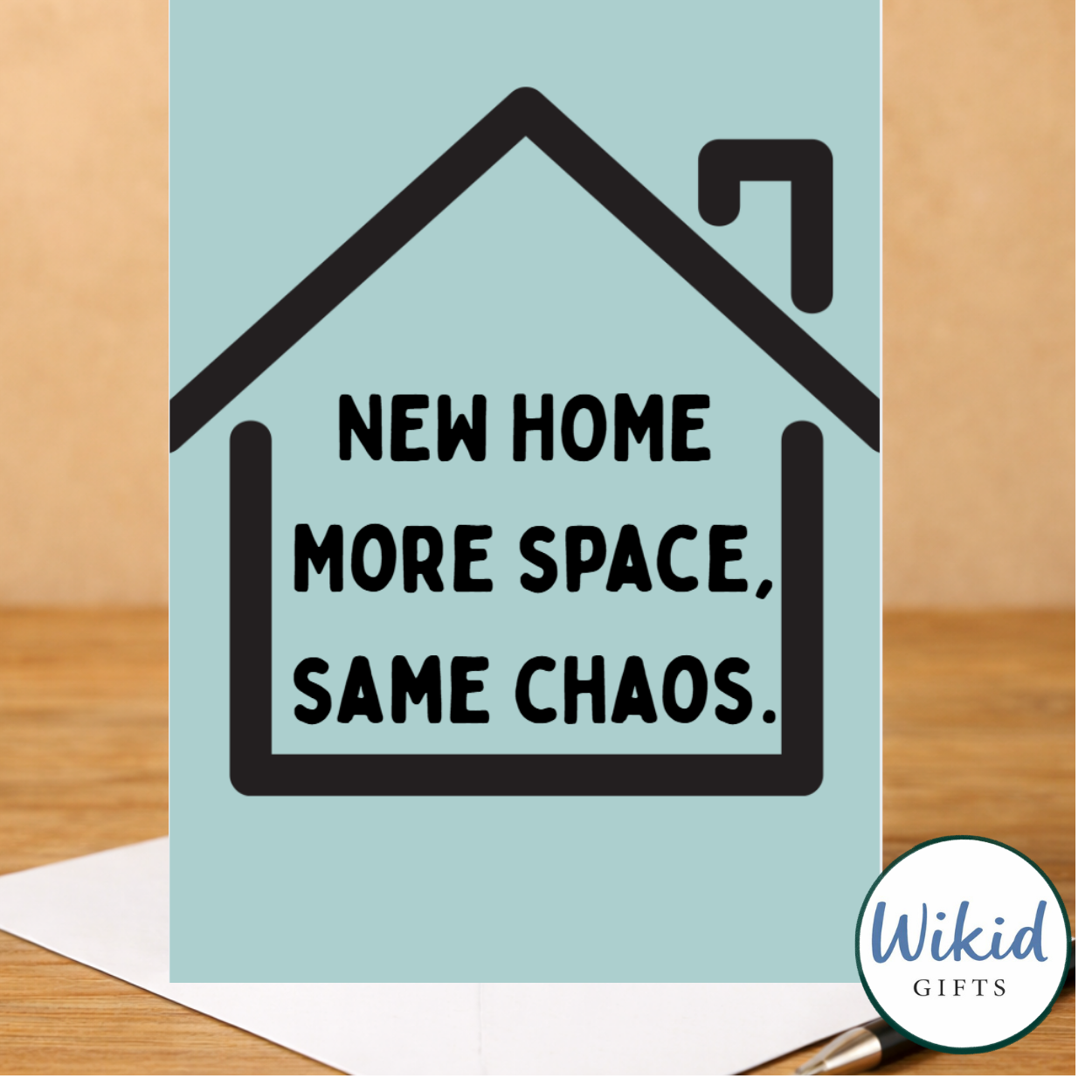 Funny New Home Card