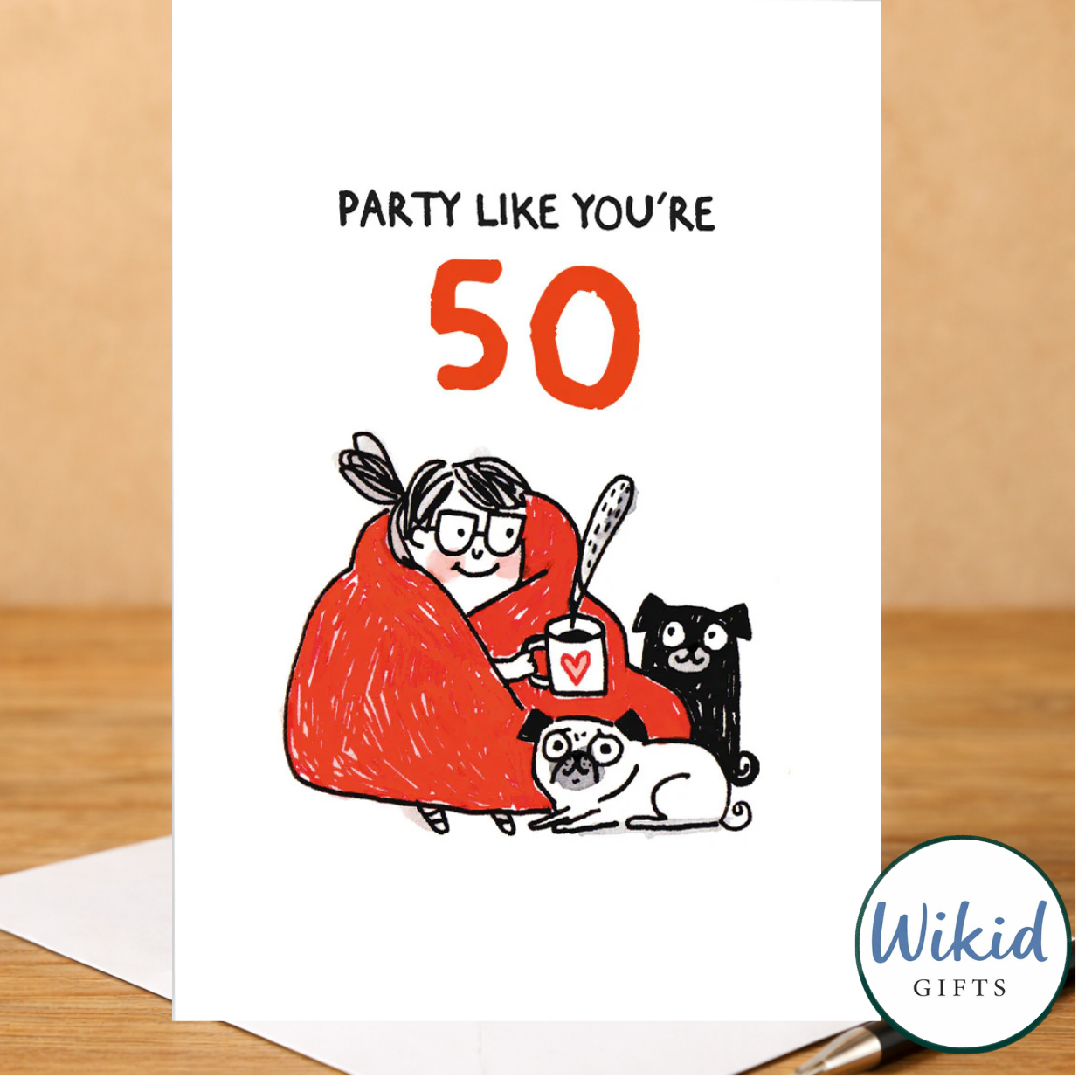 Funny 50th Birthday Card