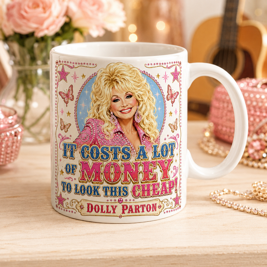 Dolly Parton Inspired Tribute Mug Gift