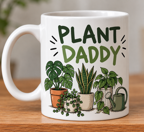 Plant Daddy Novelty Mug Gift