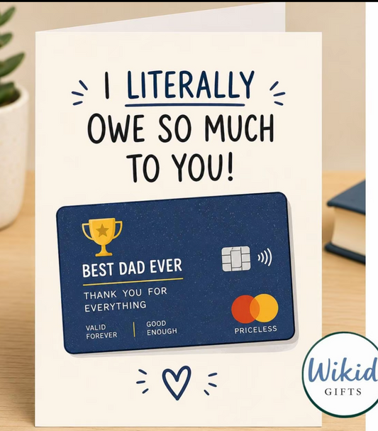 Funny Fathers Day Card
