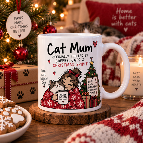 Cat Mum Christmas Gift