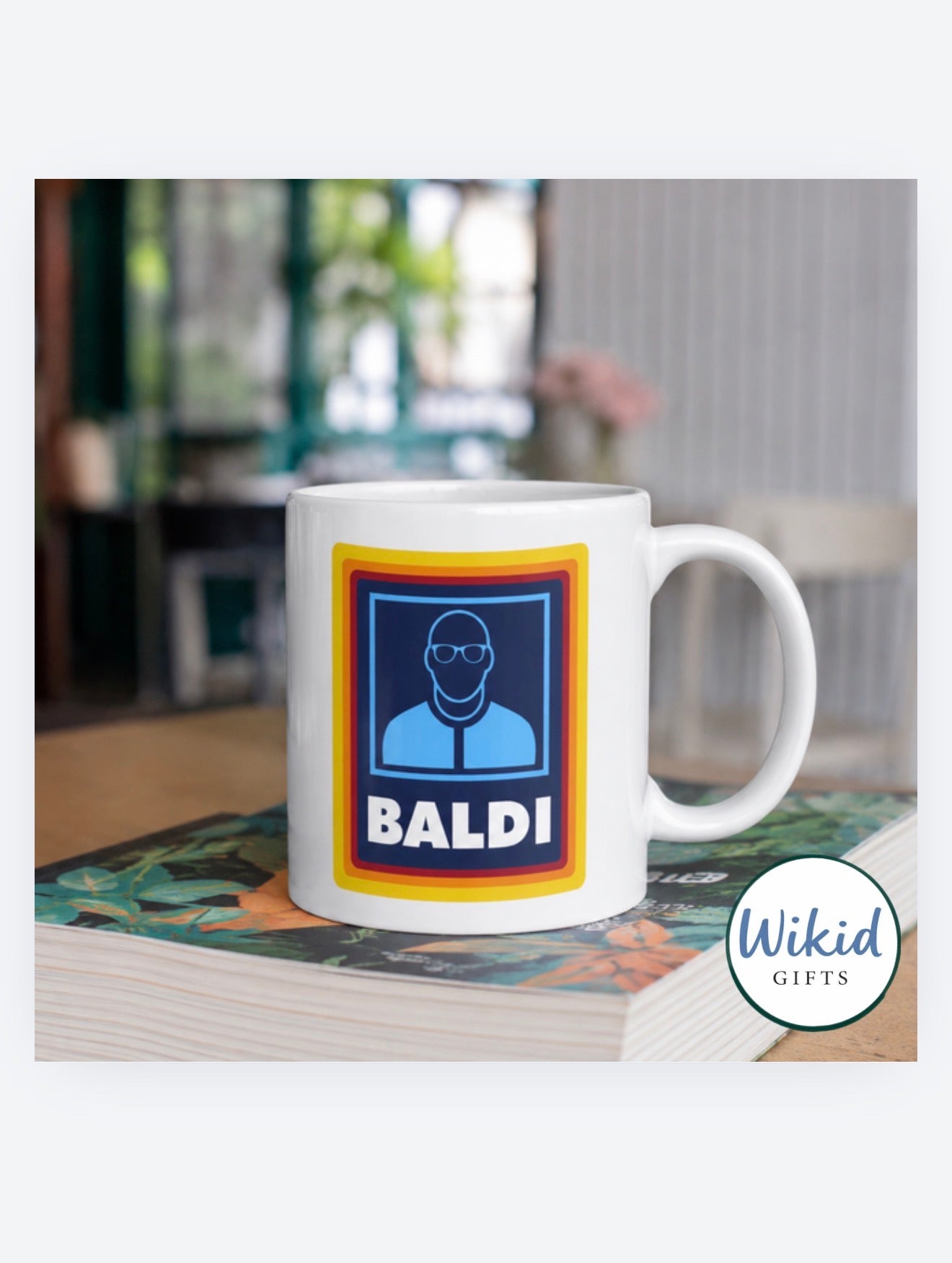 Funny Fathers Day Card & Mug ‘Baldi’