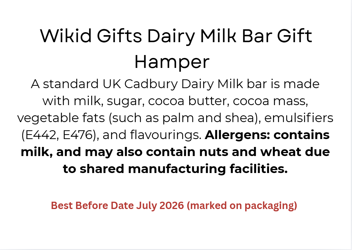 The Chocolate Everyone Grew Up With – Dairy Milk Box